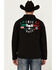 Image #4 - American Fighter Men's Mayland Mexico USA Flag Embroidered Softshell Jacket, Black, hi-res