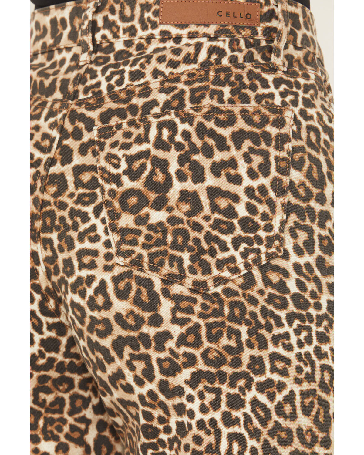Buy Animal Leopard Print Rib Flare Leggings (3mths-7yrs