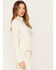 Cleo + Wolf Women's Mock Neck Tee, Off White, hi-res