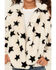 Image #3 - Urban Republic Girls' Star Print Faux Fur Moto Jacket, , hi-res