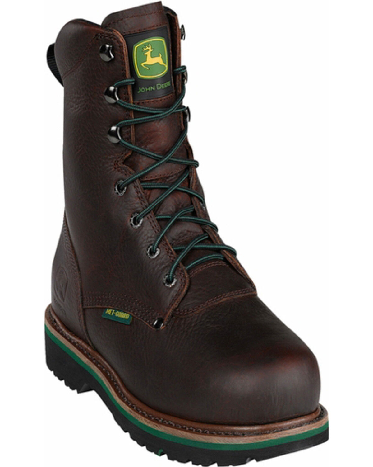 john deere square toe boots