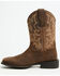 Image #3 - Cody James Men's Oath Performance Western Boots - Broad Square Toe, Brown, hi-res