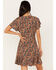 Idyllwind Women's Feeling Good Paisley Print Button-Front Dress, Dark Blue, hi-res