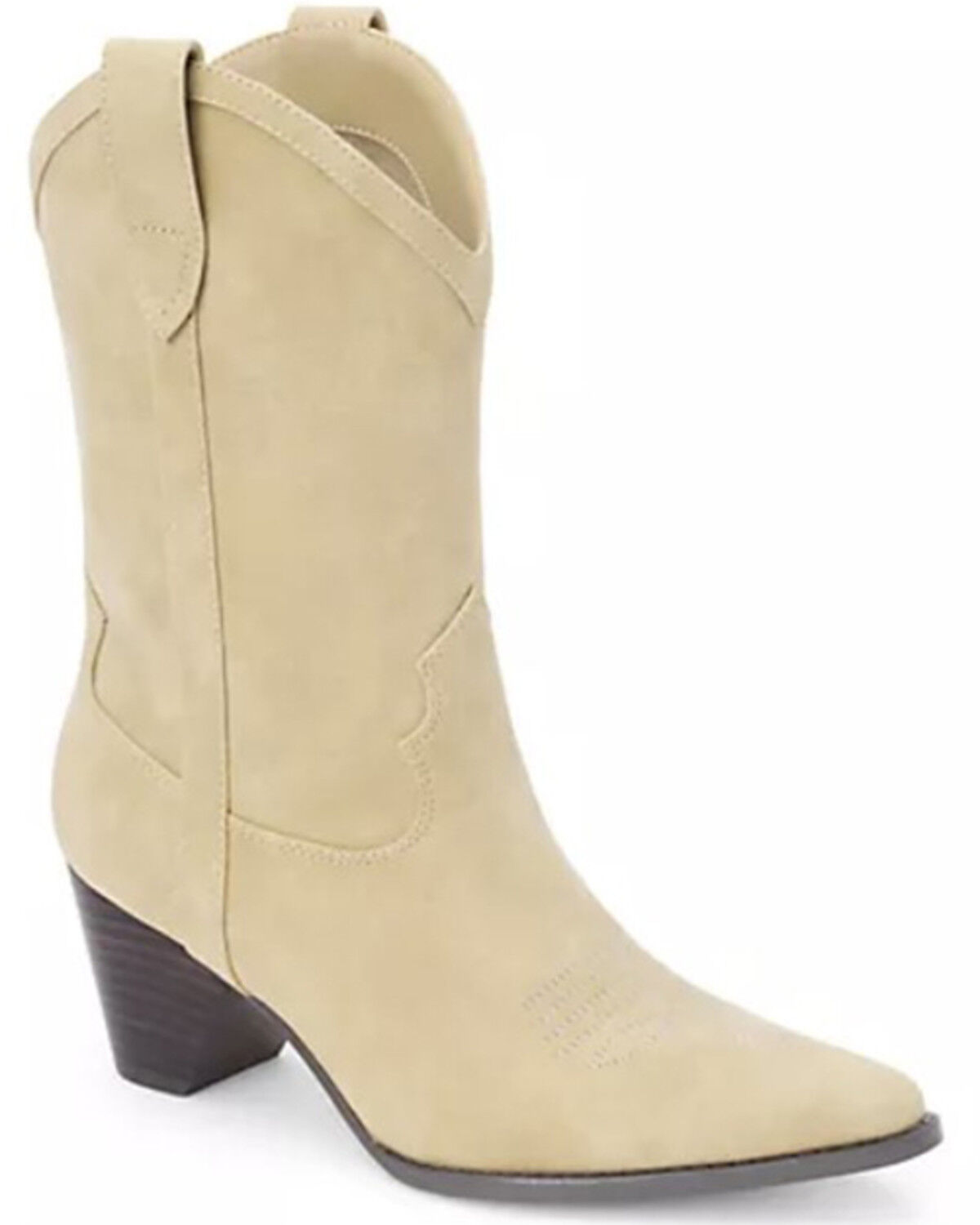 Image #1 - Coconuts by Matisse Women's Benji Western Boots - Round Toe, Natural, hi-res