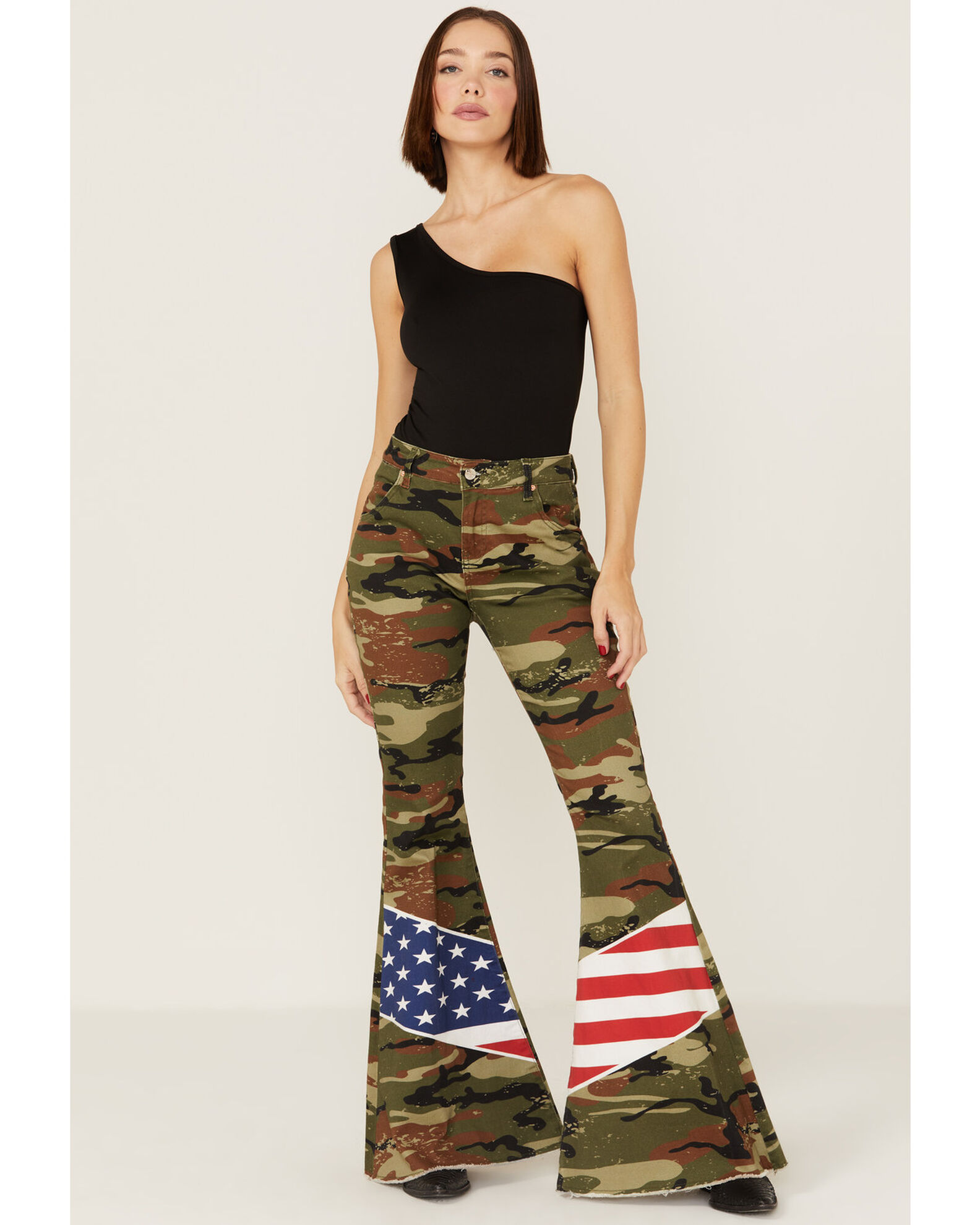 Ranch Dress n Women s Land of the Free Flare Jeans