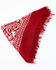 Idyllwind Women's Lovell Street Frayed Bandana, Red, hi-res