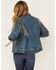 STS Ranchwear Women's Gretchen Fringe Denim Jacket, Blue, hi-res