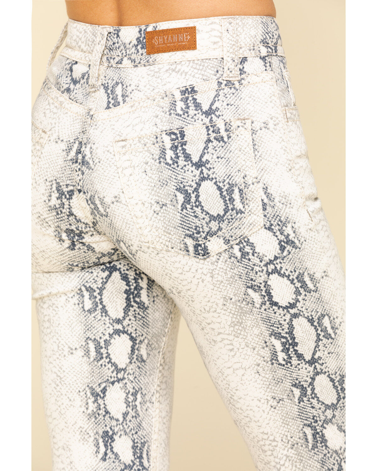 Image #4 - Shyanne Women's Python Print Flare Pants, , hi-res