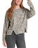 Image #1 - Panhandle Women's Camo Print Long Sleeve Crew Neck Sweatshirt, Green, hi-res