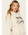 Image #2 - Wrangler Women's Space Cowboy Graphic Hoodie, Ivory, hi-res