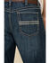 Cinch Men's White Label Performance Dark Relaxed Straight Jeans  , Indigo, hi-res