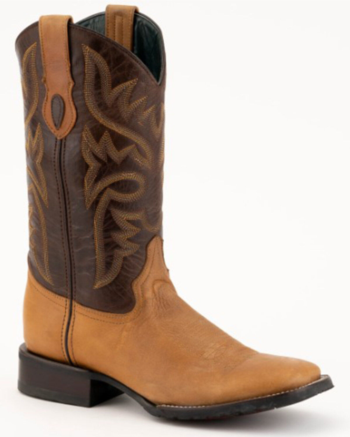 Image #1 - Ferrini Men's Kingston Western Boots - Square Toe, Tan, hi-res