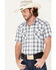 Image #2 - Pendleton Men's Frontier Ivory Plaid Short Sleeve Pearl Snap Western Shirt, , hi-res