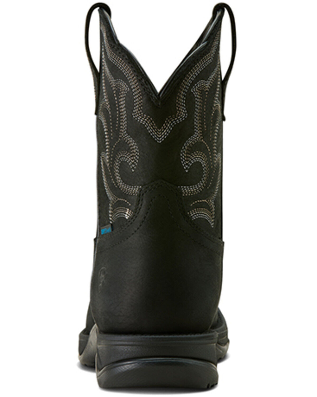 Image #3 - Ariat Women's Anthem Shortie II Waterproof Performance Western Boots - Broad Square Toe, Black, hi-res