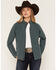 Image #1 - Ariat Women's Atlas Concealed Carry Softshell Jacket, Dark Blue, hi-res