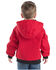 Image #5 - Carhartt Infant Boys' Insulated Hooded Canvas Jacket, Red, hi-res