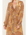 Beyond The Radar Women's Multi Patchwork Ruffle Dress, Multi, hi-res