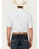 Image #4 - George Strait by Wrangler Men's Geo Print Short Sleeve Button-Down Stretch Western Shirt, White, hi-res