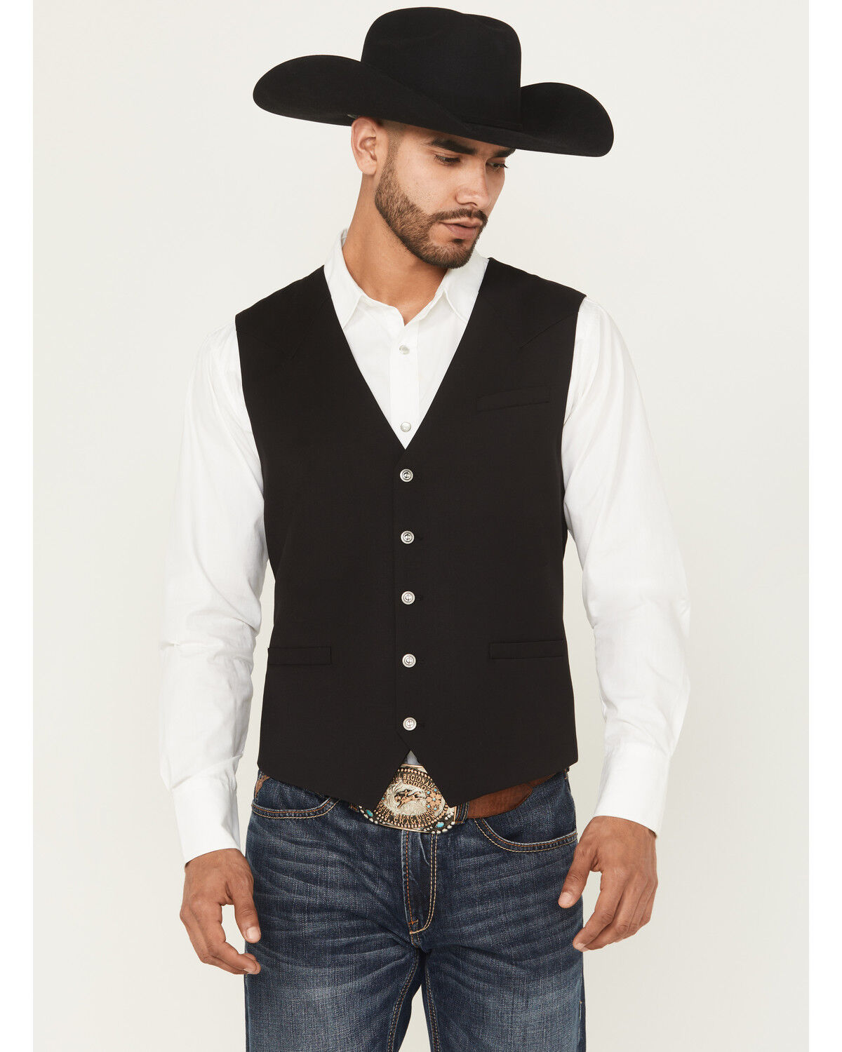 Cody James Men´s Saratoga Button-Down WesternVest