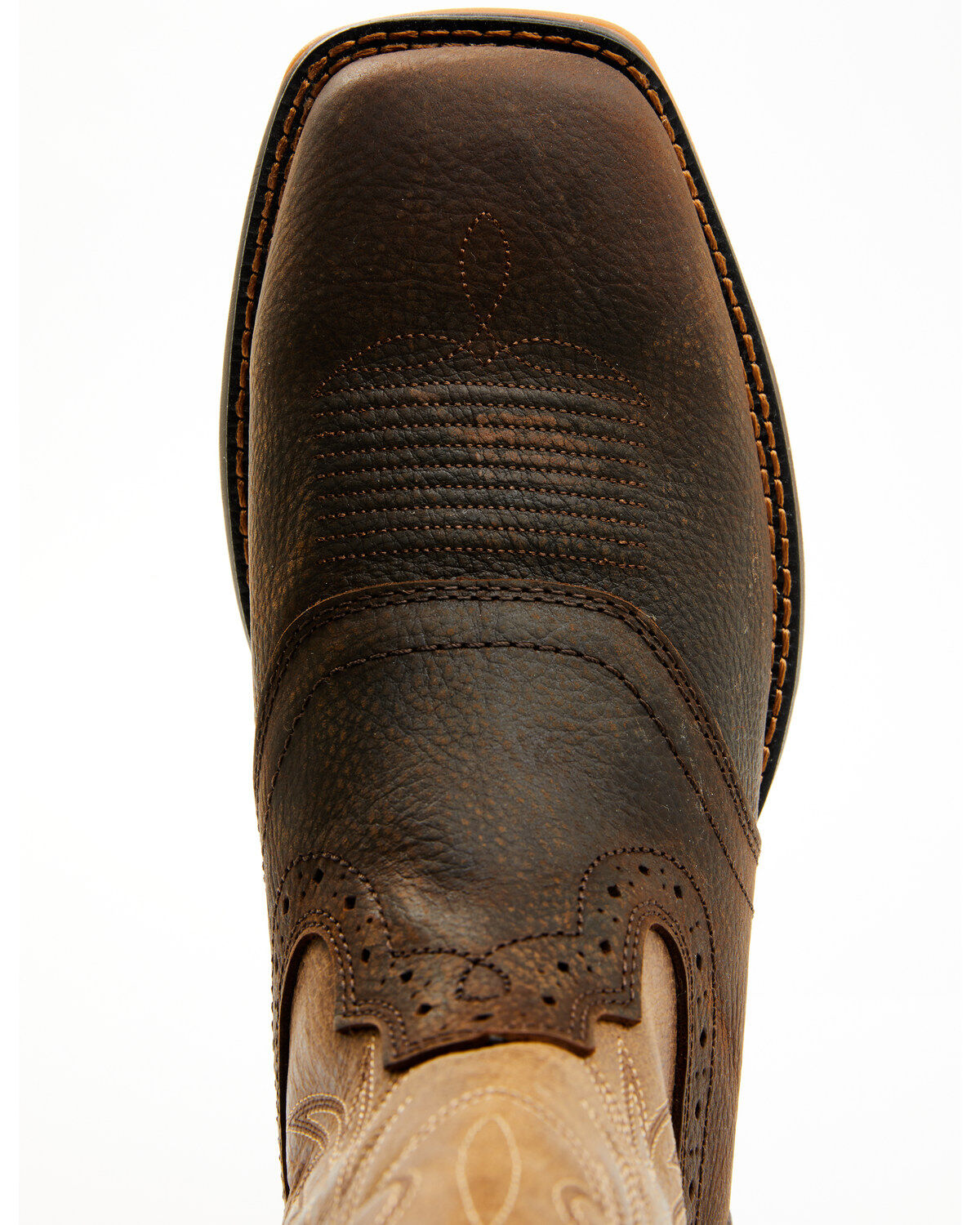 Image #6 - Cody James Men's Summit Lite Xero Gravity Performance Western Boots - Broad Square Toe, Brown, hi-res