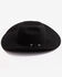 Image #2 - Larry Mahan Genoa 6X Felt Cowboy Hat, Black, hi-res