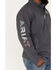 Image #3 - Ariat Men's Team Mexico Thunderbird Zip-Front Softshell Jacket, Black, hi-res