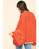 Image #2 - Miss Me Women's Tie Front Bell Sleeve KImono  , , hi-res