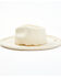 Shyanne Women's Cream Stile Suede Band Wool Felt Western Hat , Cream, hi-res