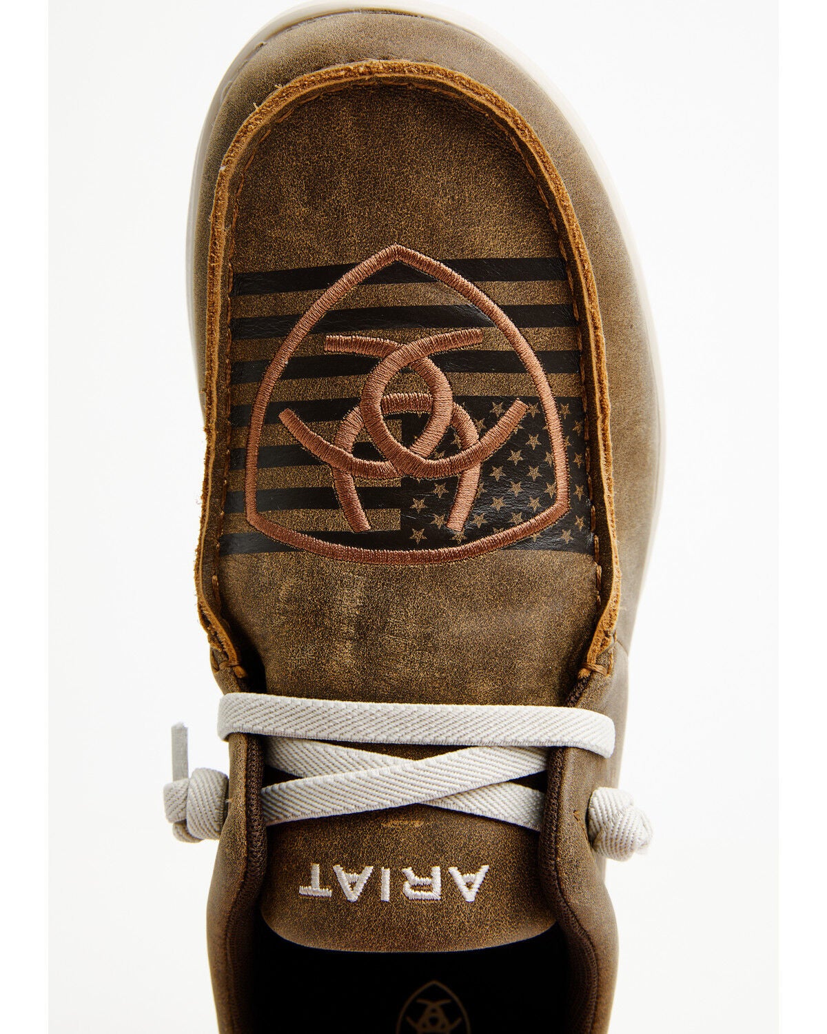 Image #6 - Ariat Men's Hilo Casual Shoes - Moc Toe, Brown, hi-res