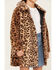 Image #3 - Urban Republic Girls' Cheetah Faux Fur Long Coat, , hi-res
