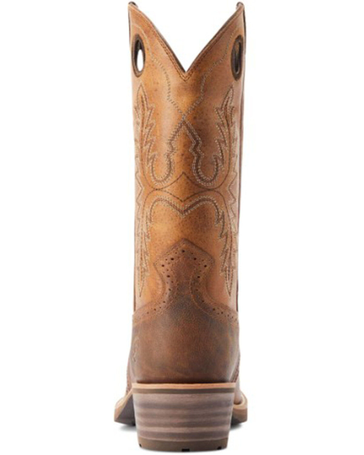 Image #3 - Ariat Men's Hybrid Roughstock Western Performance Boots - Square Toe, Brown, hi-res