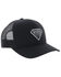 Image #6 - Hooey Women's Rope Like A Girl Diamond Patch Trucker Cap, Black, hi-res