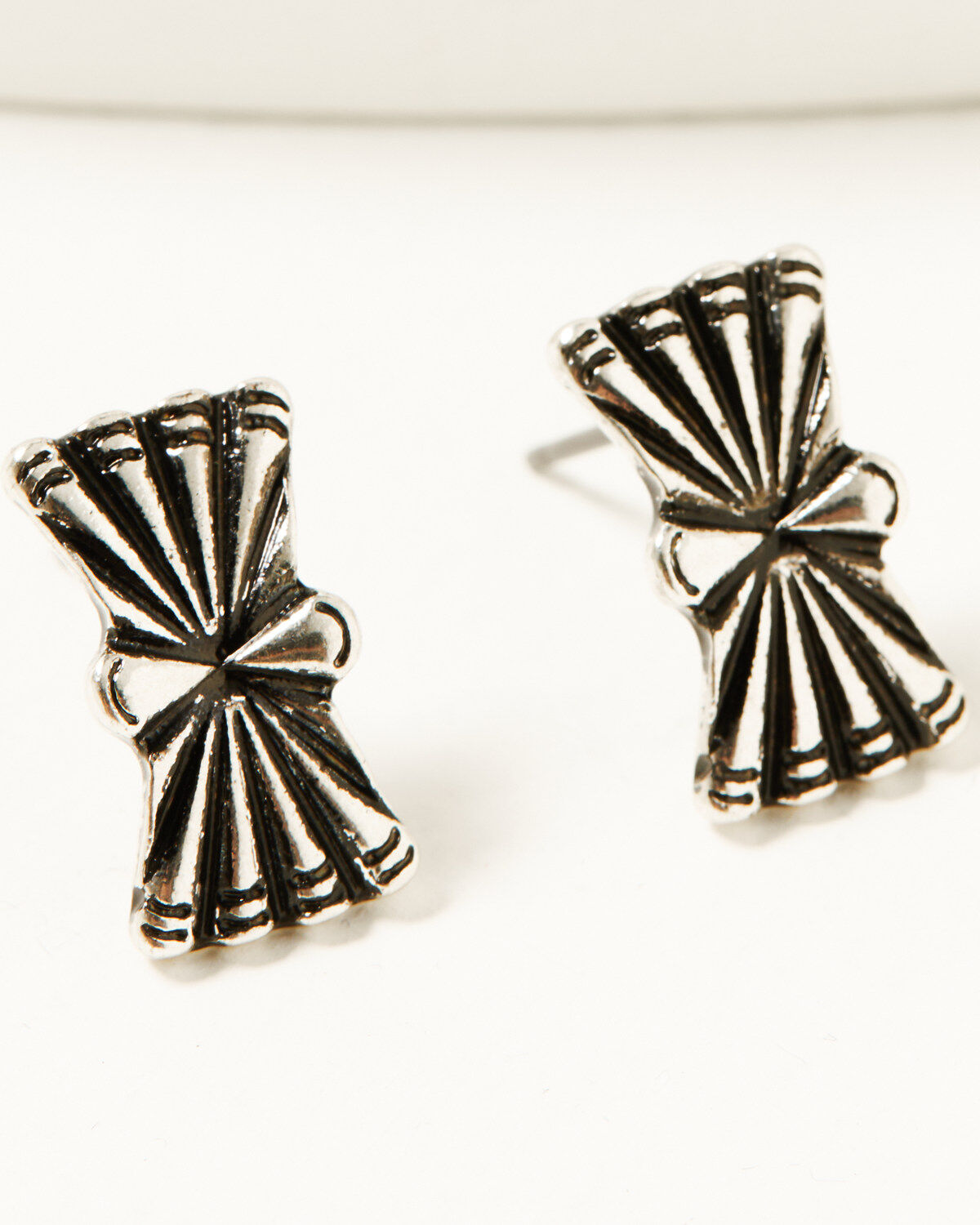 Image #5 - Shyanne Women's Southwestern Antique Cross Earring Set, Silver, hi-res