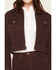 Image #3 - Ariat Women's Cavalry Long Sleeve Woven Top, Purple, hi-res