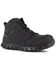 Image #1 - Reebok Men's Sublite Work Shoes - Composite Toe, Black, hi-res
