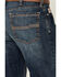 Cinch Men's Jesse Medium Stonewash Performance Stretch Slim Straight Jeans , Indigo, hi-res