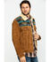 Image #3 - Scully Men's Boar Suede Jean Jacket, Brown, hi-res