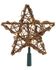 Image #1 - Kurt Adler 10" 20L Warm White Fairy LED Natural Rattan Star Treetop, Multi, hi-res