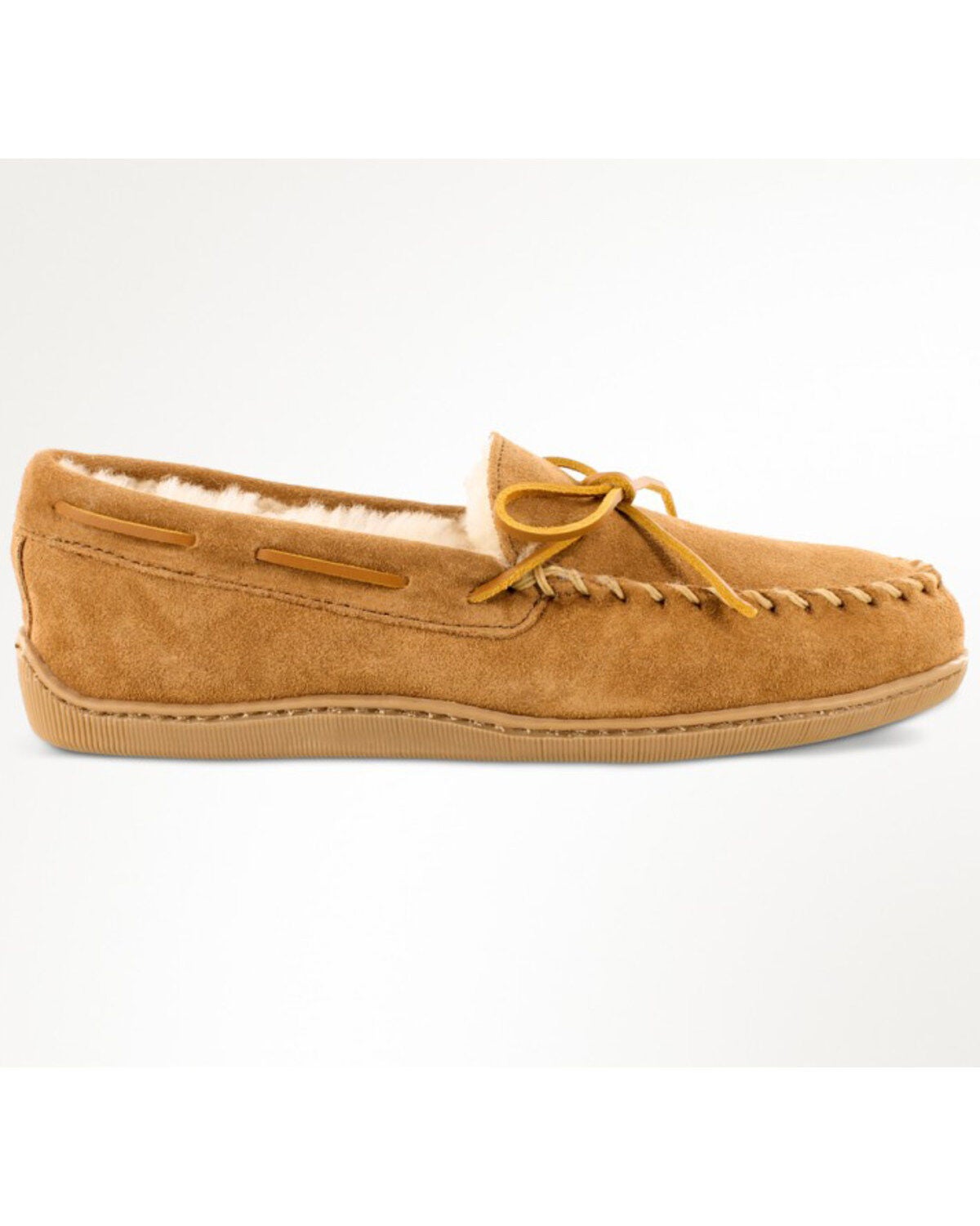 minnetonka sheepskin hardsole moccasin