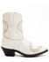 Image #2 - Laredo Women's Bone Embellished Booties - Snip Toe, Off White, hi-res