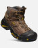 Keen Men's Braddock Waterproof Work Boots - Soft Toe, Brown, hi-res