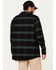 Image #4 - Hawx Men's Flannel Button-Down Work Shirt, Green, hi-res