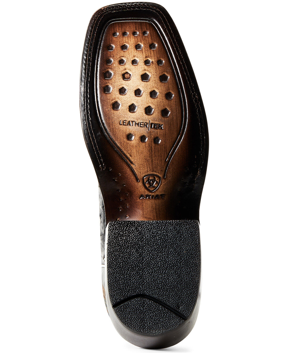 ariat ostrich square toe boots