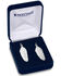 Image #3 - Montana Silversmiths Women's Love You More Feather Earrings, Silver, hi-res