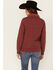 Powder River Outfitters Women's Canvas Bomber Jacket, Red, hi-res