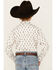 Image #4 - Rock & Roll Denim Boys' Abstract Geo Print Long Sleeve Snap Stretch Western Shirt, White, hi-res