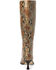 Image #5 - Matisse Women's Carlos Snake Print Tall Fashion Boots - Snip Toe, Brown, hi-res