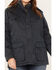 Image #3 - Outback Trading Co. Women's Woodbury Sherpa-Lined Hooded Jacket - Plus Size, Navy, hi-res