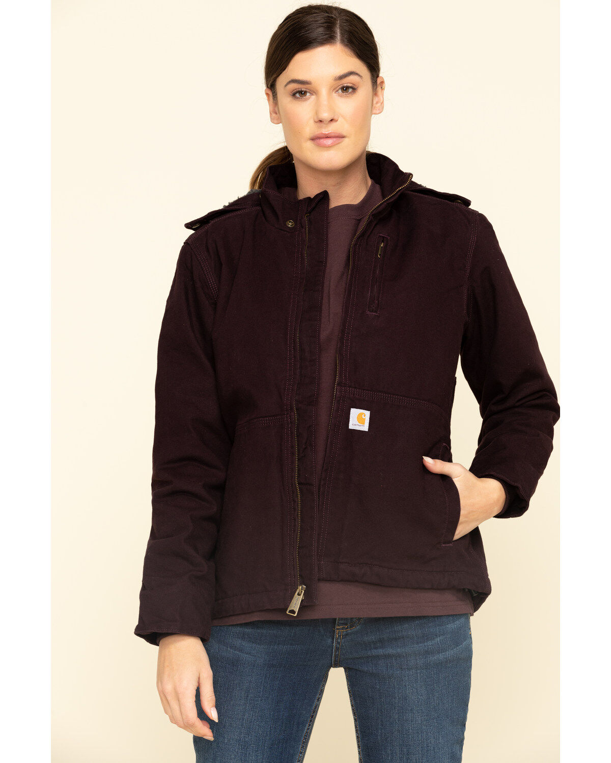 Image #1 - Carhartt Women's Full Swing Caldwell Jacket, , hi-res