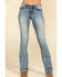 Image #2 - Shyanne Women's Medium Bling Faux Flap Bootcut Jeans , , hi-res